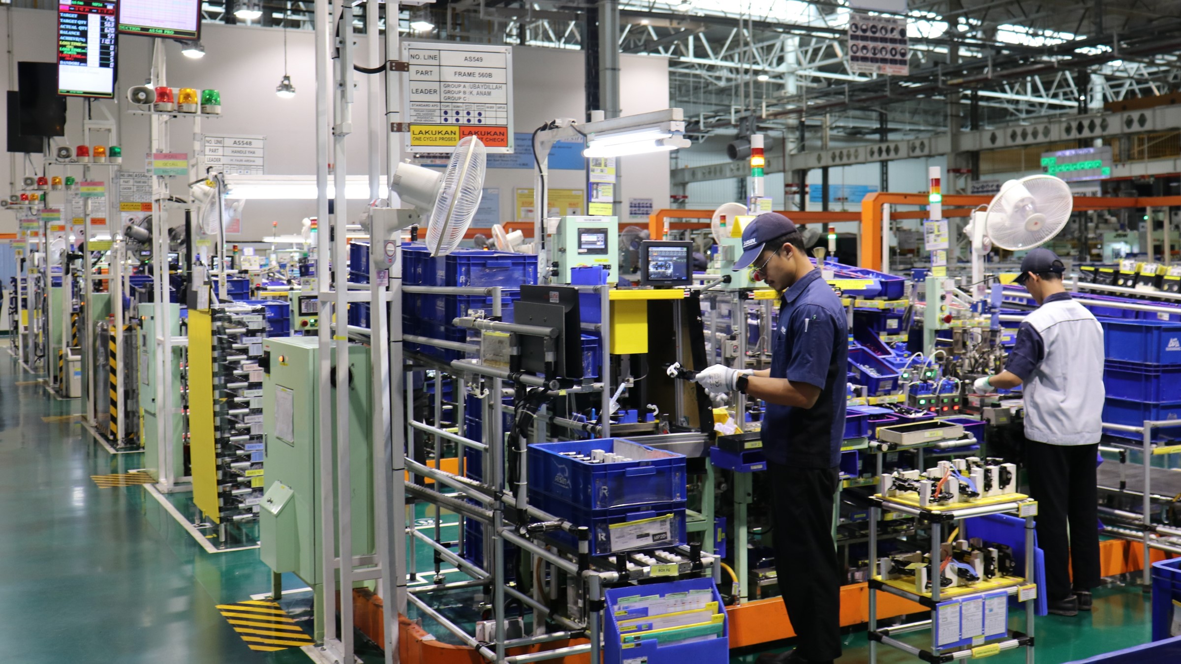 Area produksi PT Aisin Indonesia